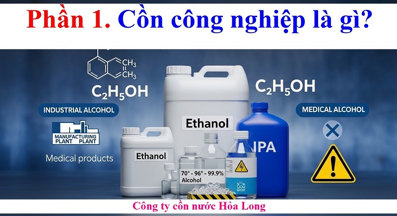 Cồn Công Nghiệp Mua Ở Đâu? Hướng Dẫn Chọn Nơi Uy Tín, Giá Tốt Nhất